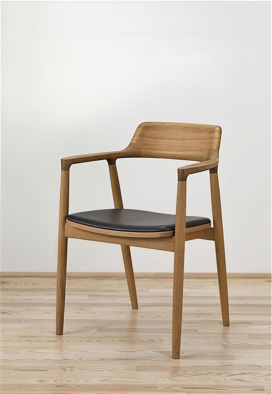 Kursi Hiroshima Kayu Jati Minimalis Modern - Dining Chair