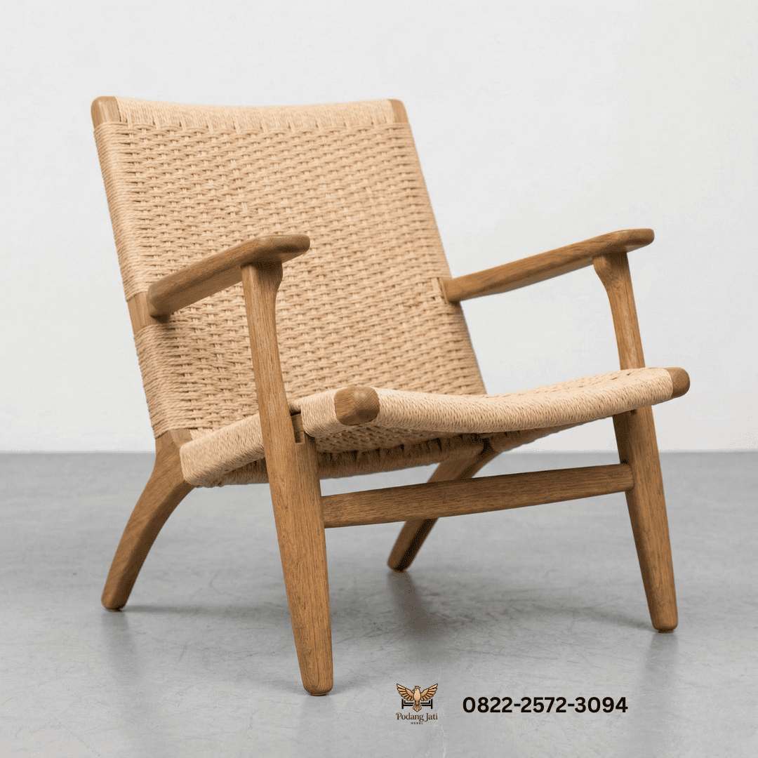 Kursi Hansen Premium | Lounge Chair Scandinavian Jepara
