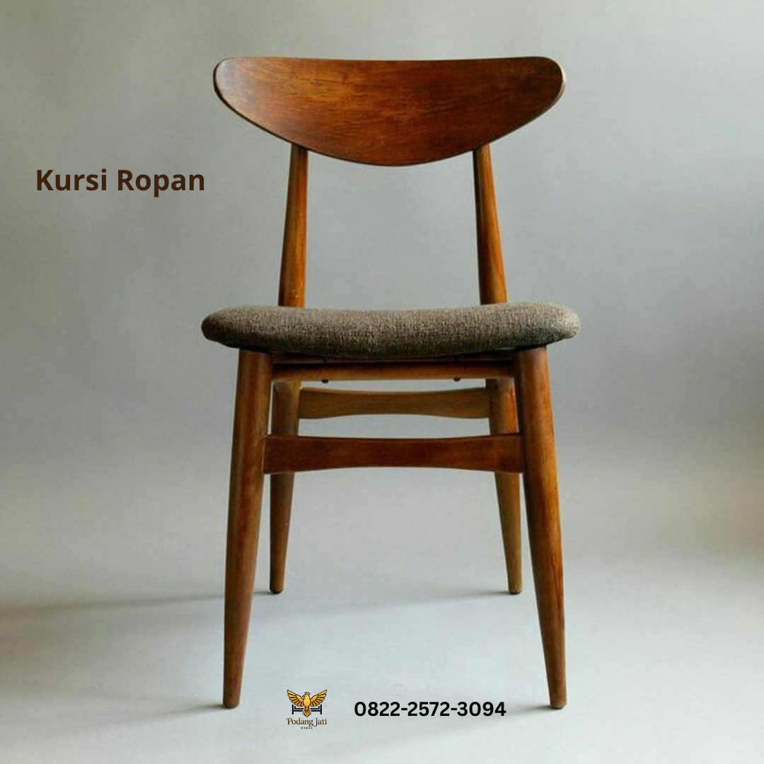 Kursi Ropan Scandinavian Dining Chair Jepara